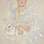 Alice With The White Rabbit