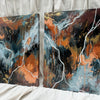 Azure Falls Original Diptych