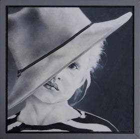 Girl In A Big Hat