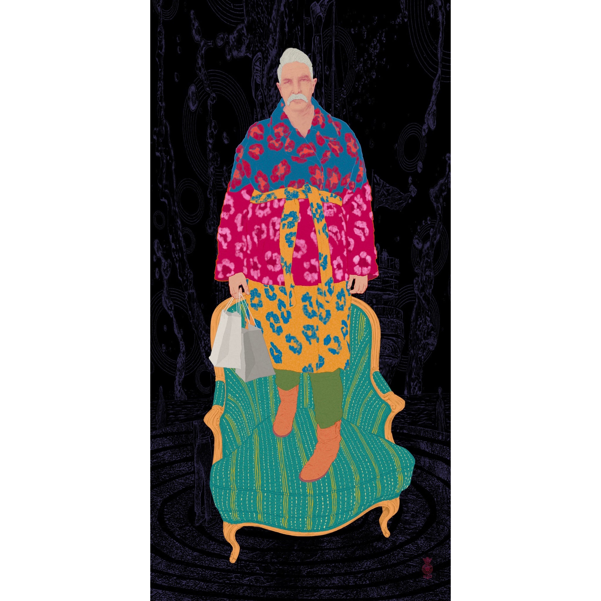 People On Chairs - Lawrence