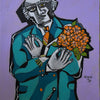 Man With Flowers