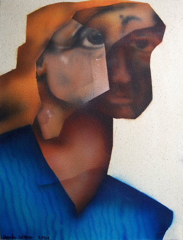 Orange Hair Blue Shirt