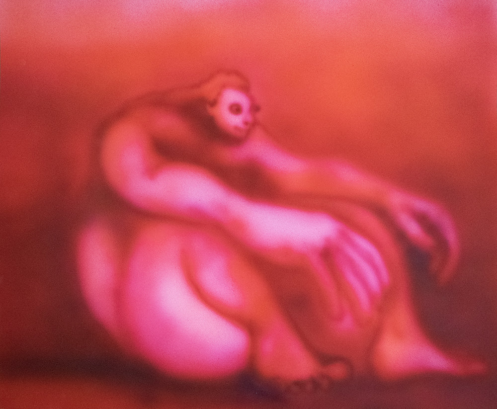 Red Thinker In A Red Room