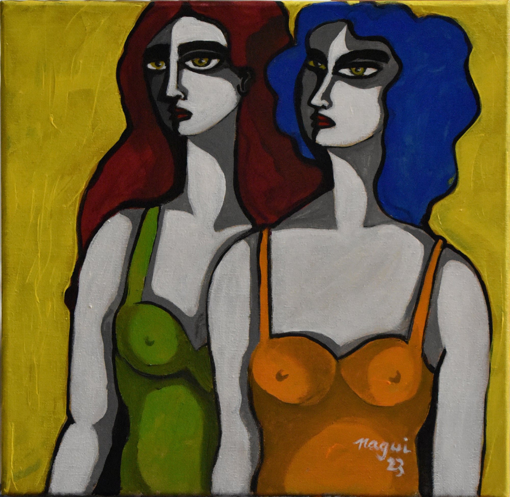 Two Women Posing