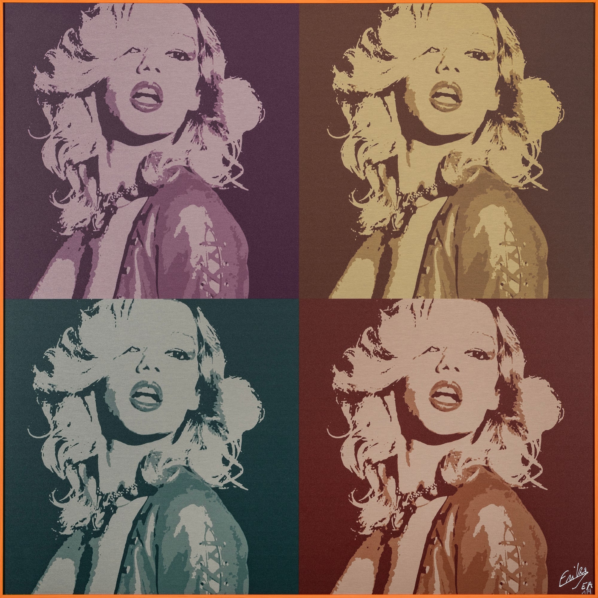 Brigitte CRI pop art stylisé