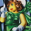 Young girl with gloves