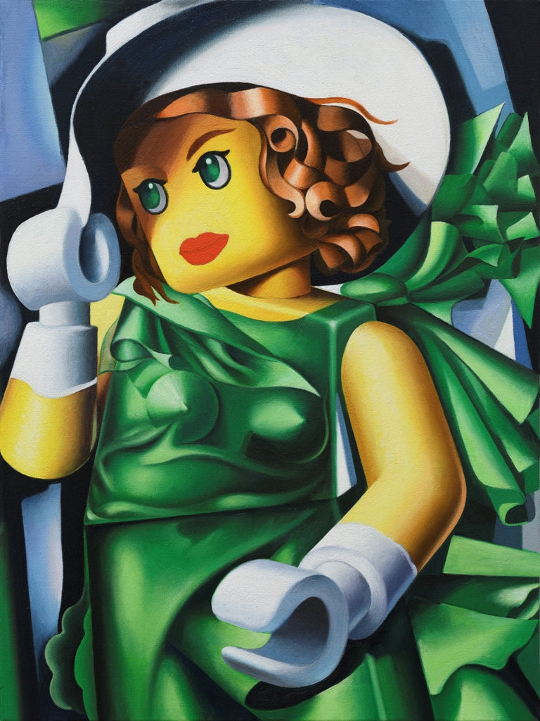 Young girl with gloves