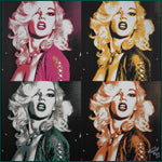Brigitte CRI peint pop art