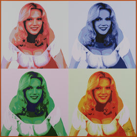 Brigitte moto pop art