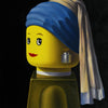 Girl with brick earring