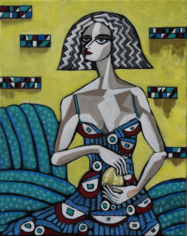 Woman With Golden Egg