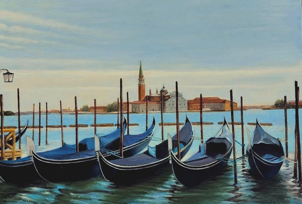 Gondolas in Venice