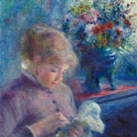 Young Woman Sewing