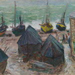 Boats on the Beach at Étretat