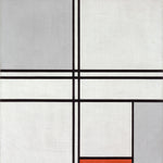 Composition (No. 1) Gray-Red