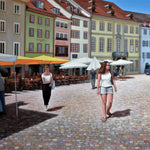 Fribourg - Cathedral Square
