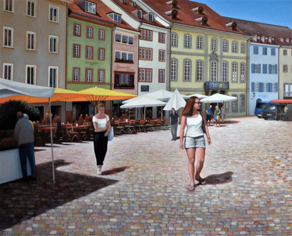 Fribourg - Cathedral Square