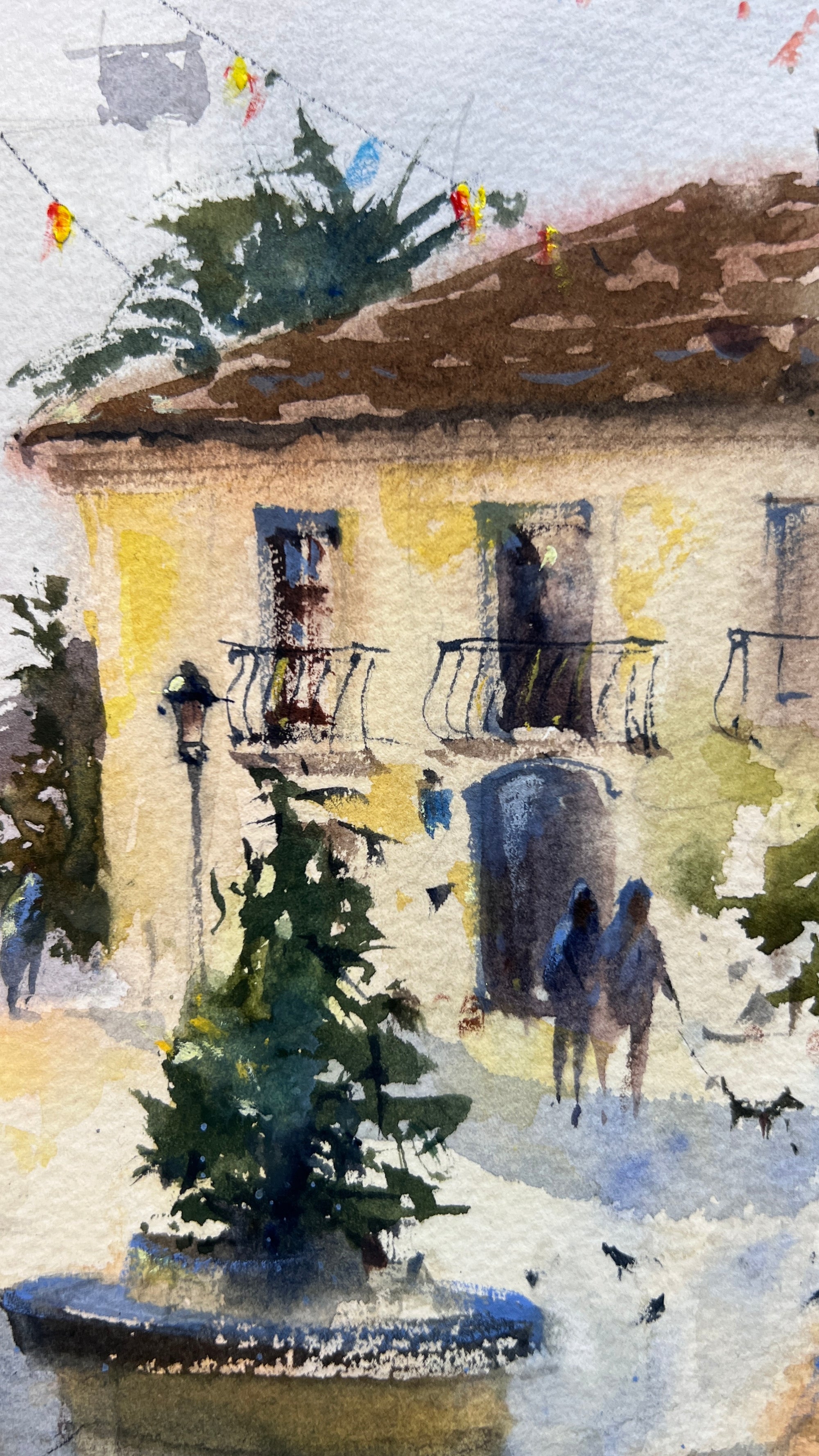 A Quiet Morning in Spain