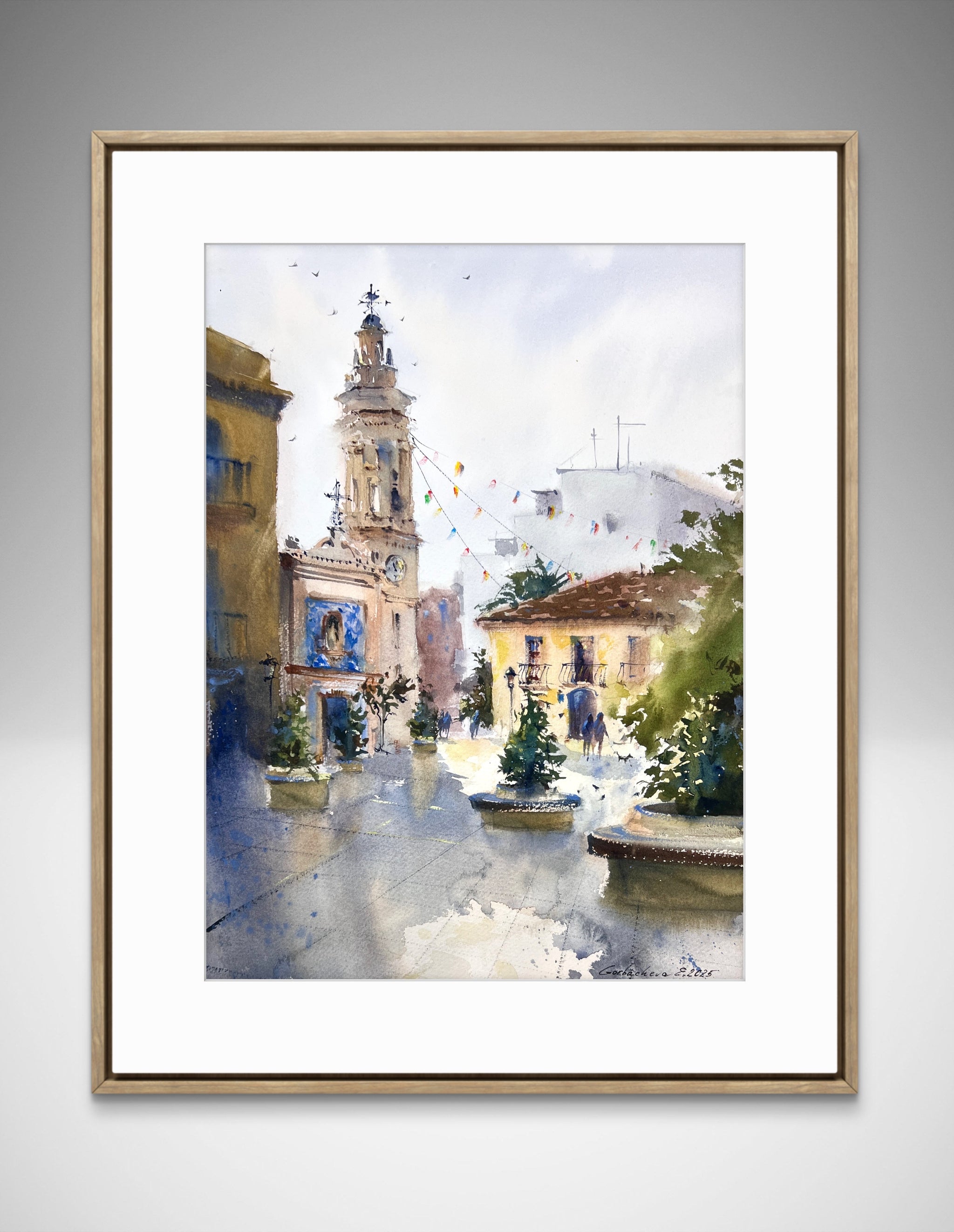 A Quiet Morning in Spain