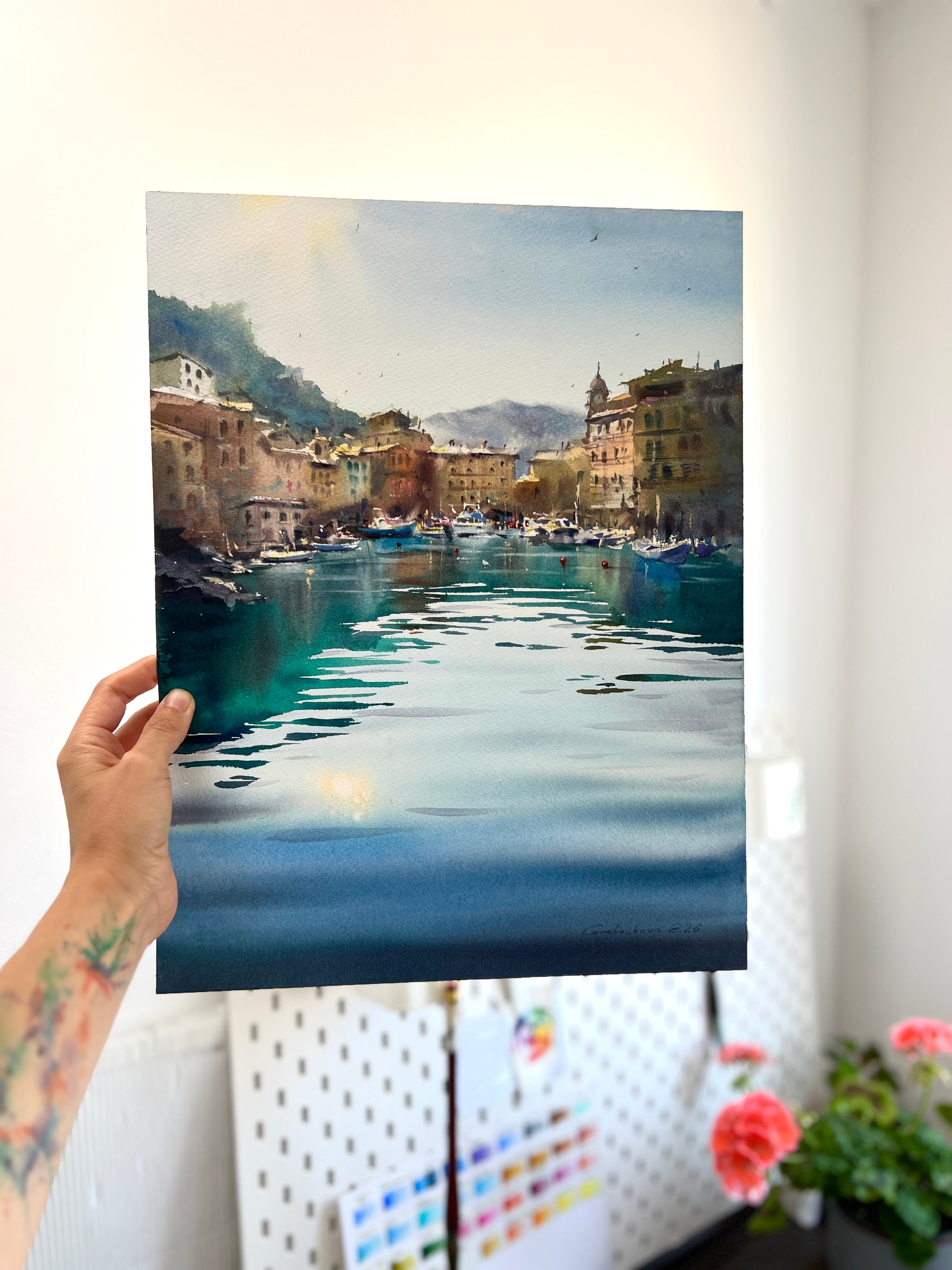 Blue Italian Morning. Camogli #2