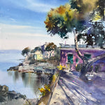 Blue Italian Morning. Liguria