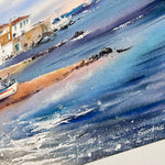 Boats of Calella. Spain