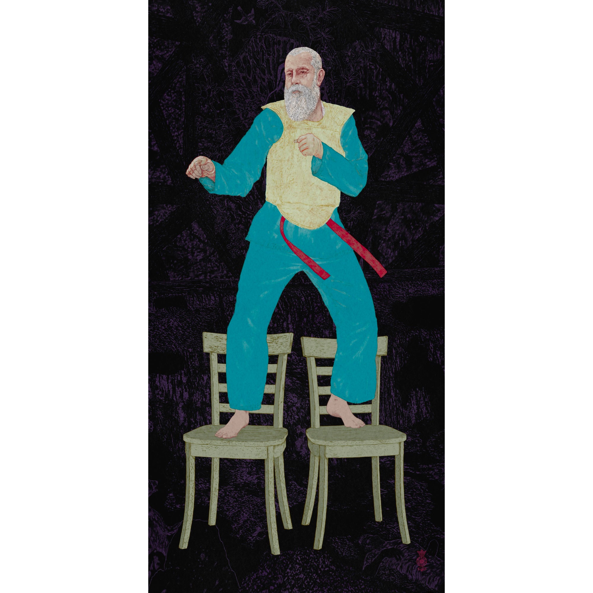 People On Chairs - Claude