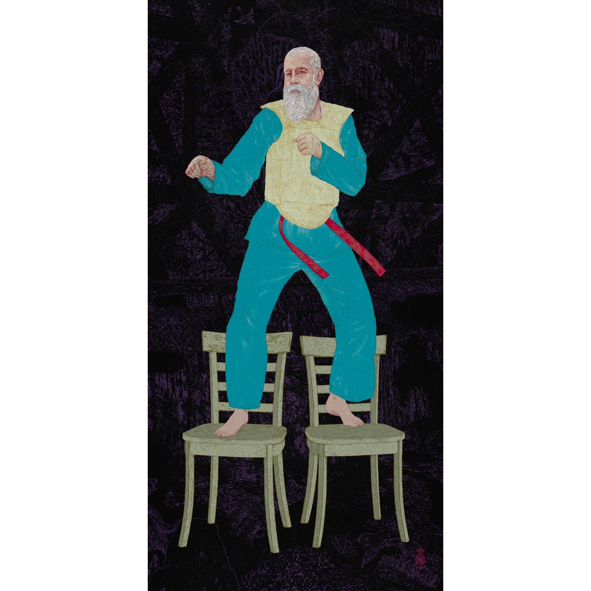 People On Chairs - Claude