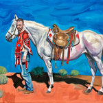 Crimson + White With Red Earth