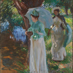 Two Girls with Parasols