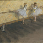 Dancers Practicing at the Barre