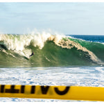Drop in Caution