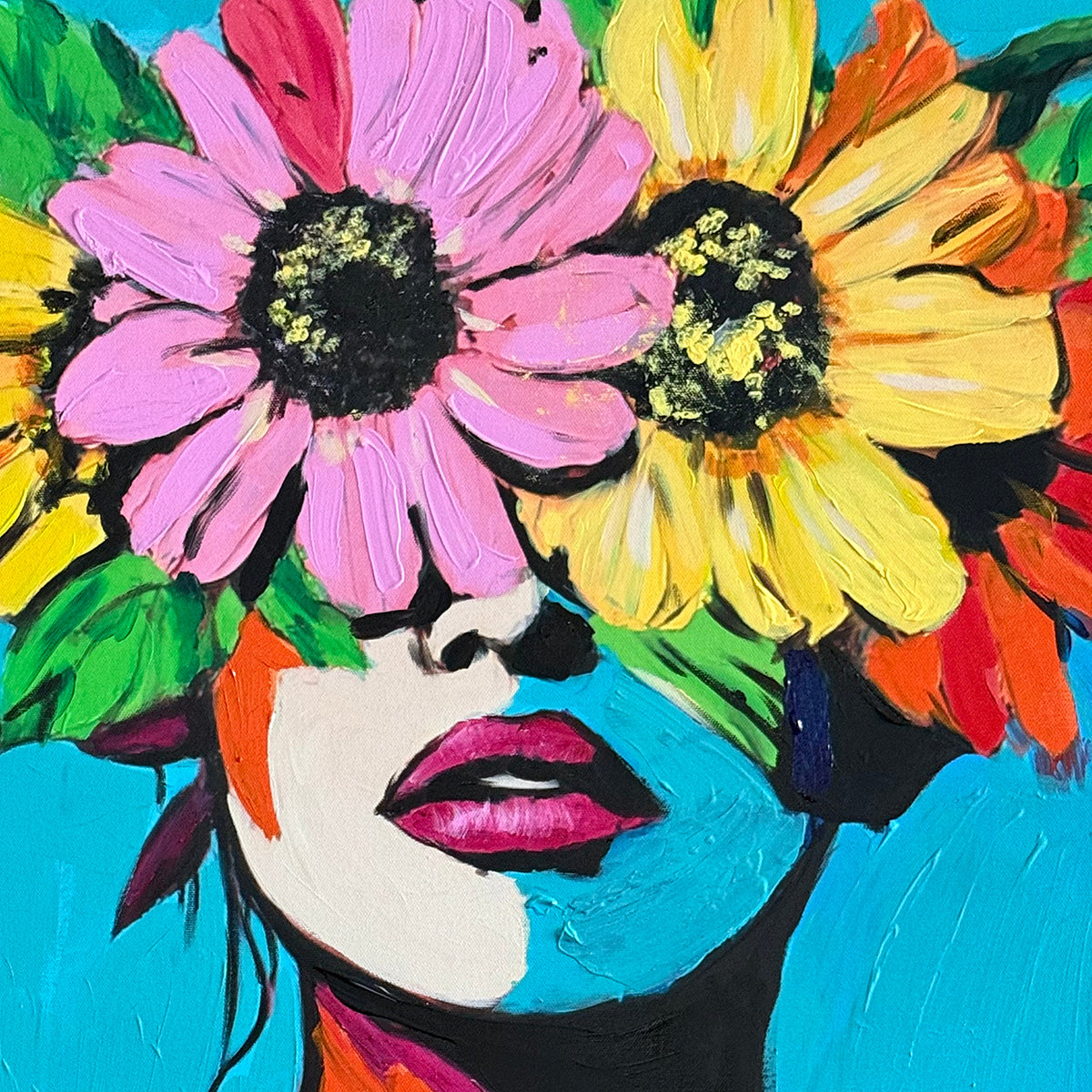 Flower Hair