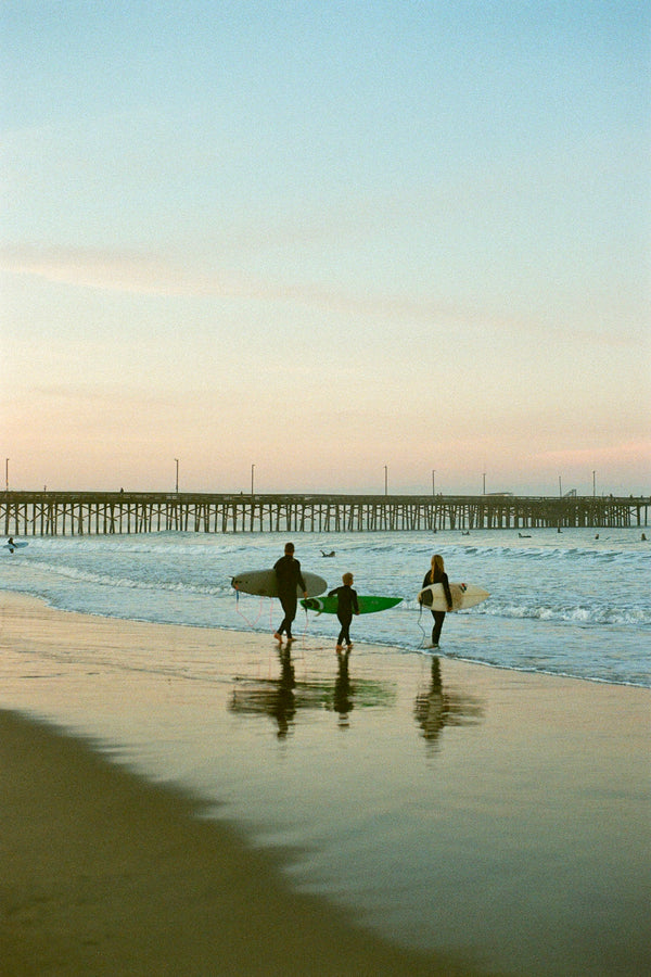 Family Sunrise Surf
