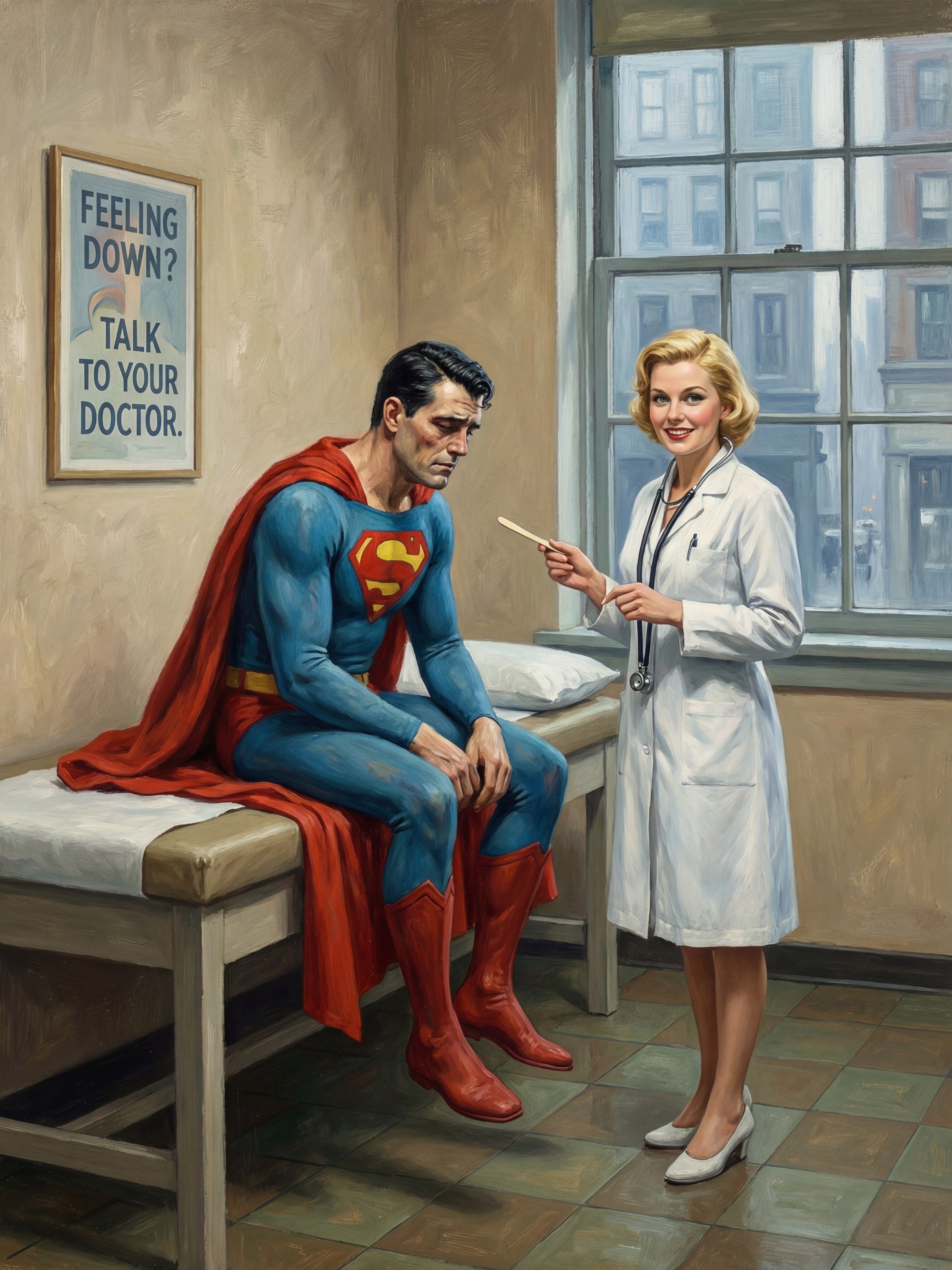 Feeling Down… Talk To Your Doctor!