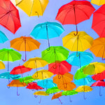 Flying Umbrellas