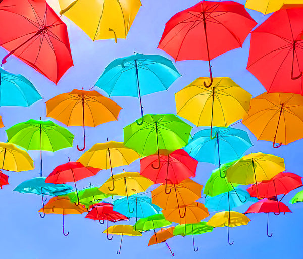 Flying Umbrellas