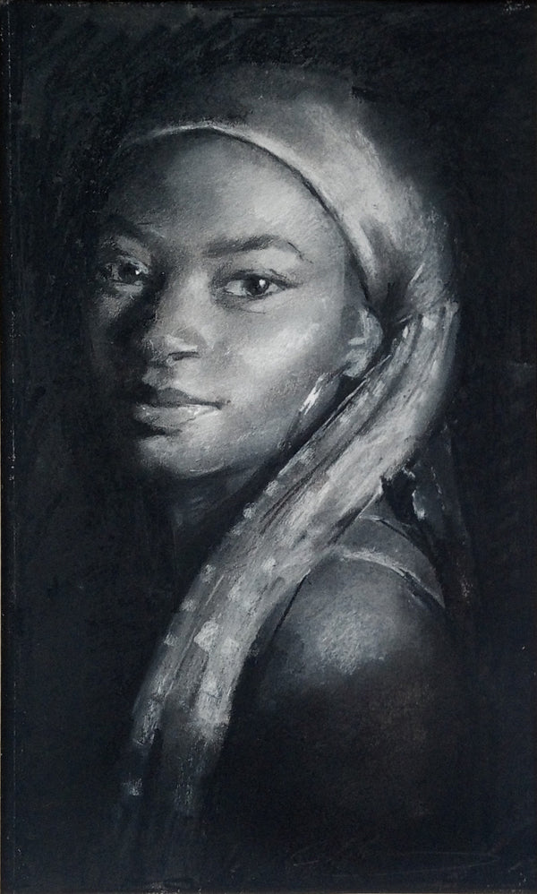 Girl With Large Earring