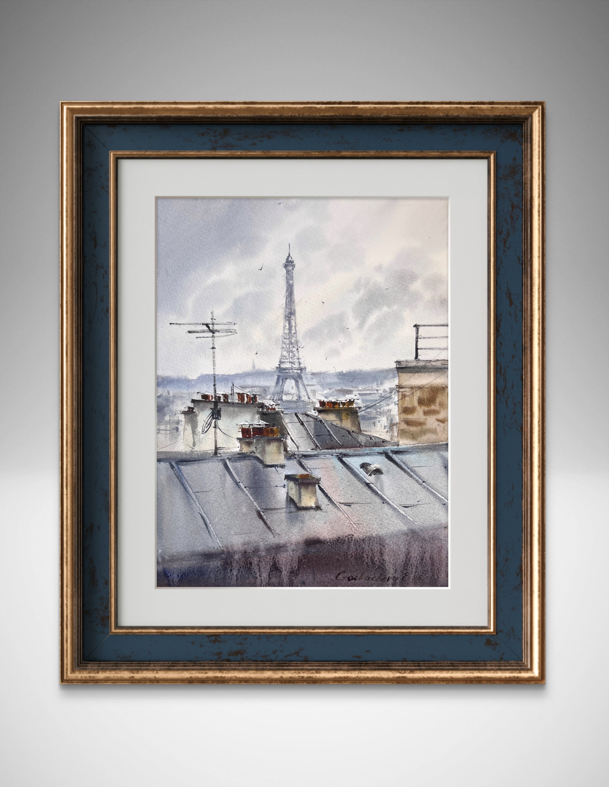 Grey Skies of Paris