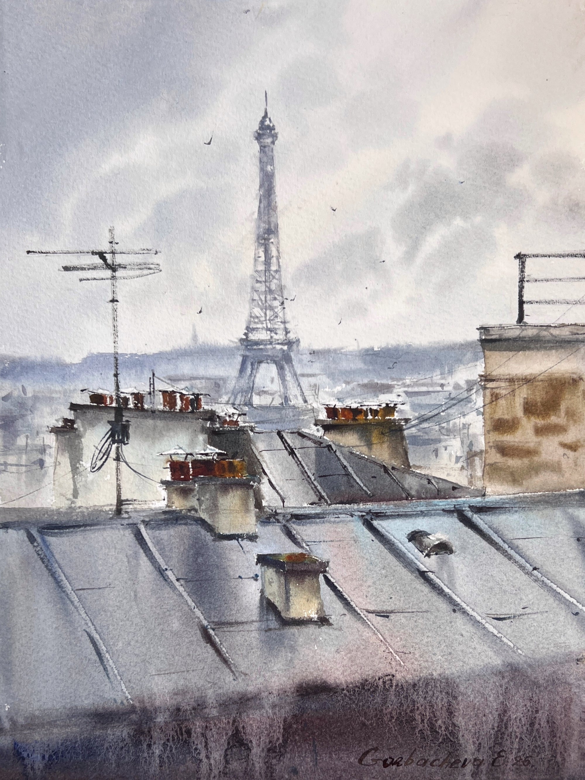 Grey Skies of Paris