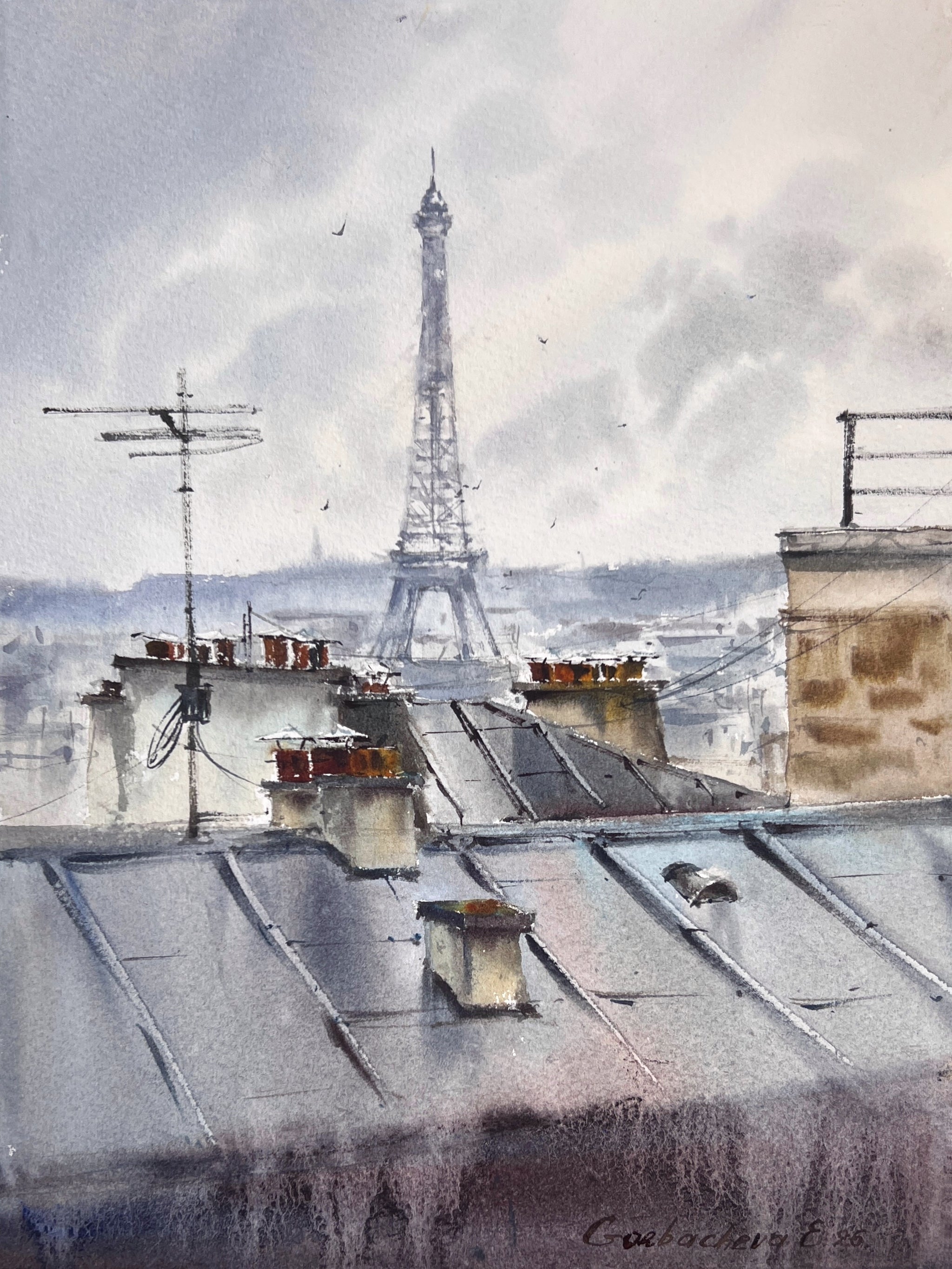 Grey Skies of Paris