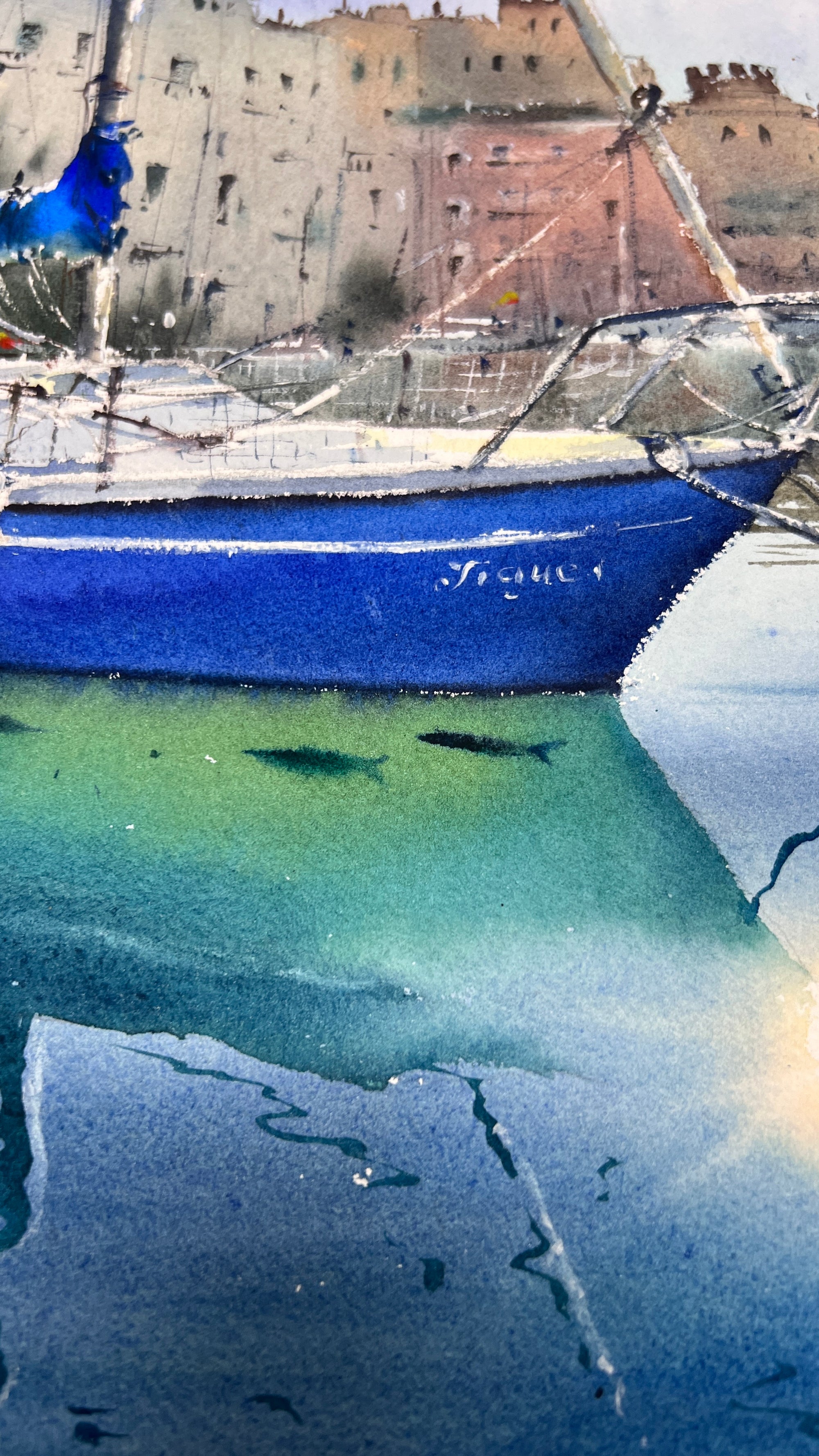 Harbor Dreams of Port Saplaya
