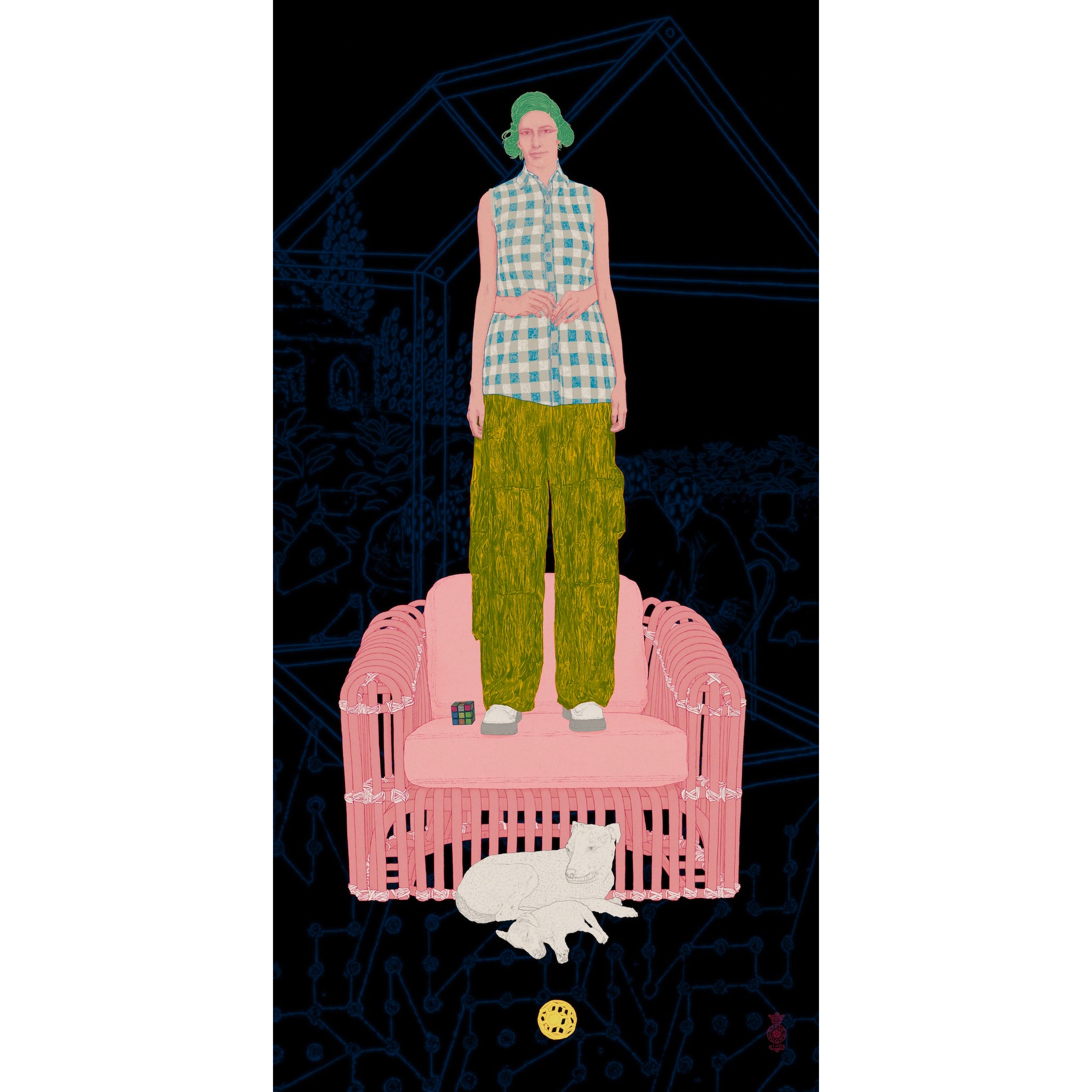 People On Chairs - Irma