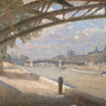 Under the Pont des Arts, Paris: Noon