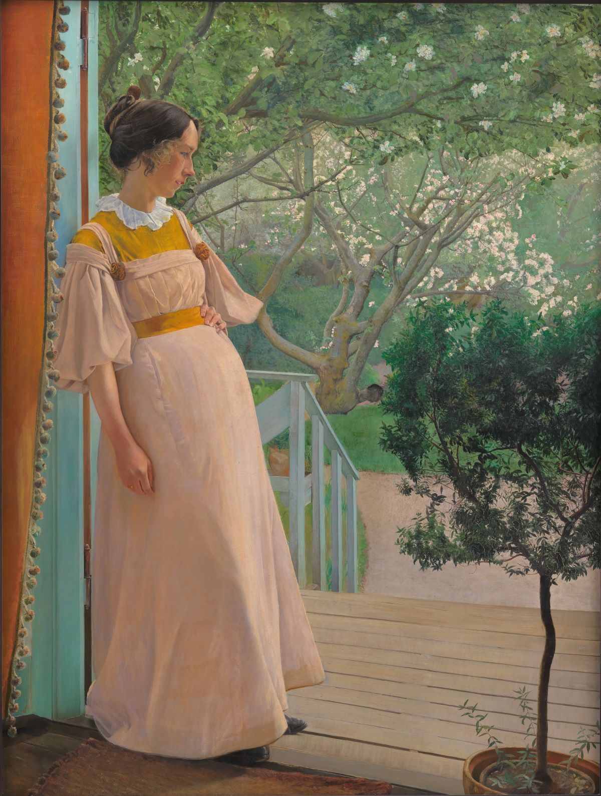 At the French Windows: The Artist’s Wife