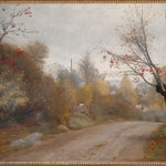 The Road at Mogenstrup, Zealand: Autumn