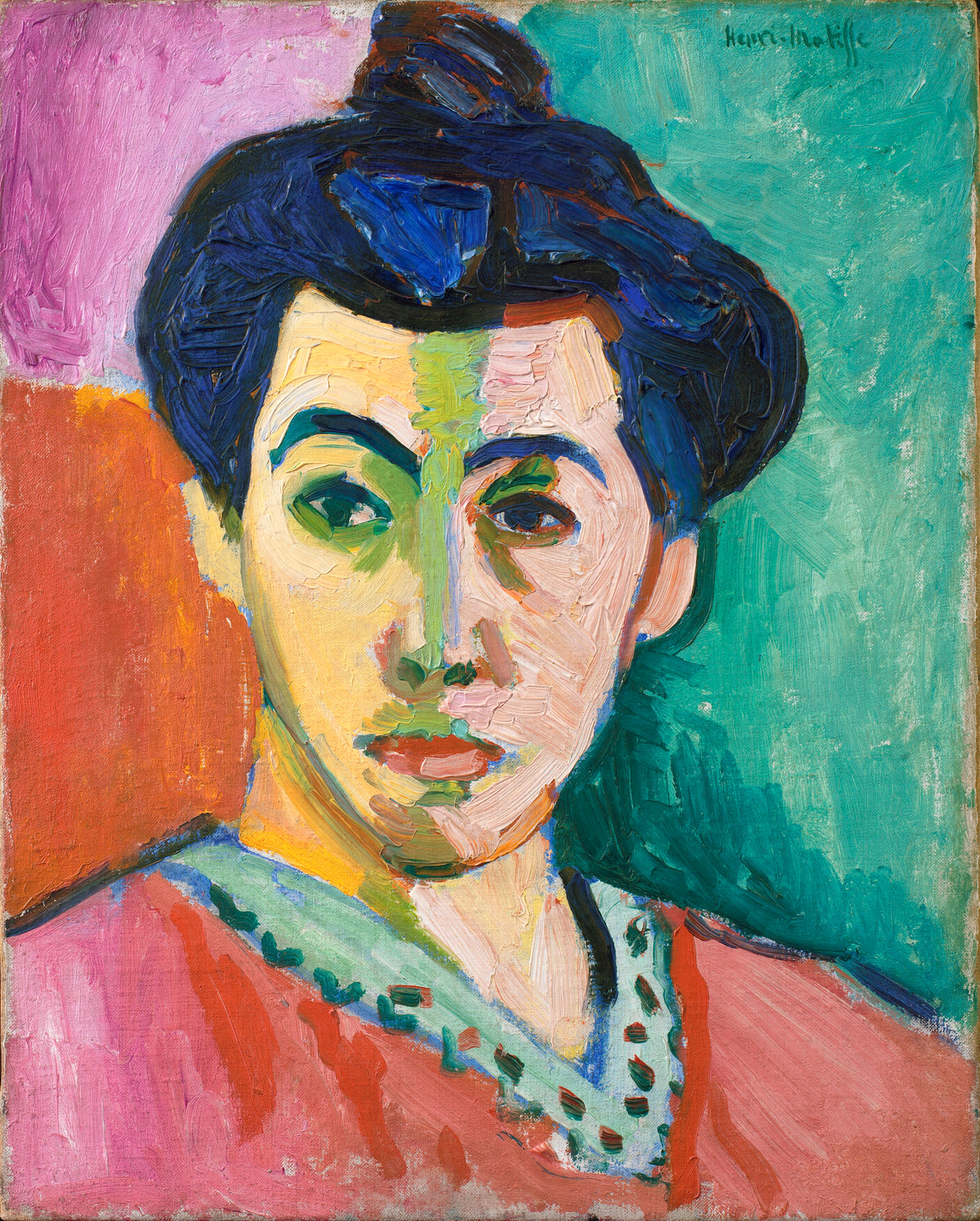 Portrait of Madame Matisse - The Green Line