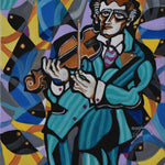 Man With Violin 25