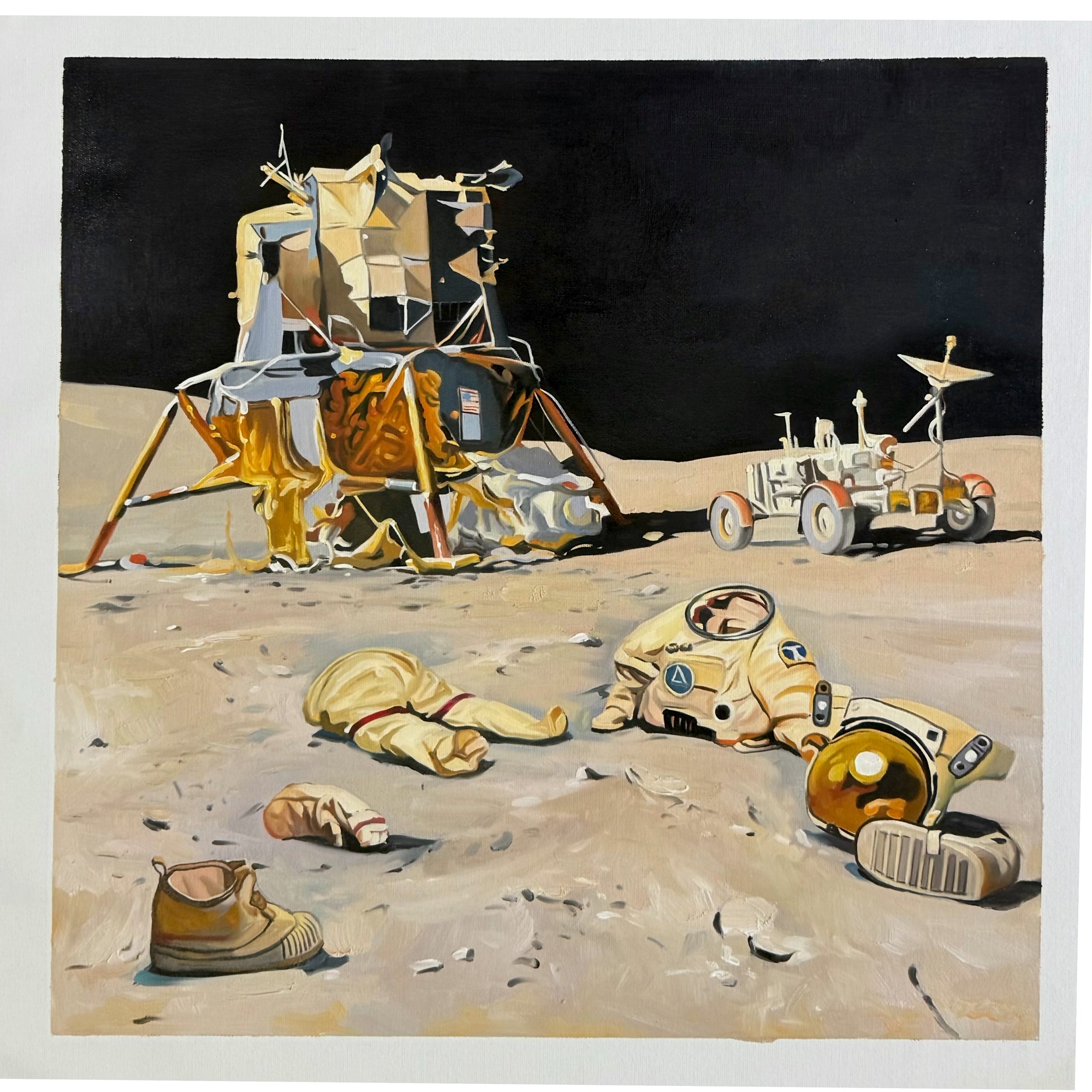 Striptease on the Moon