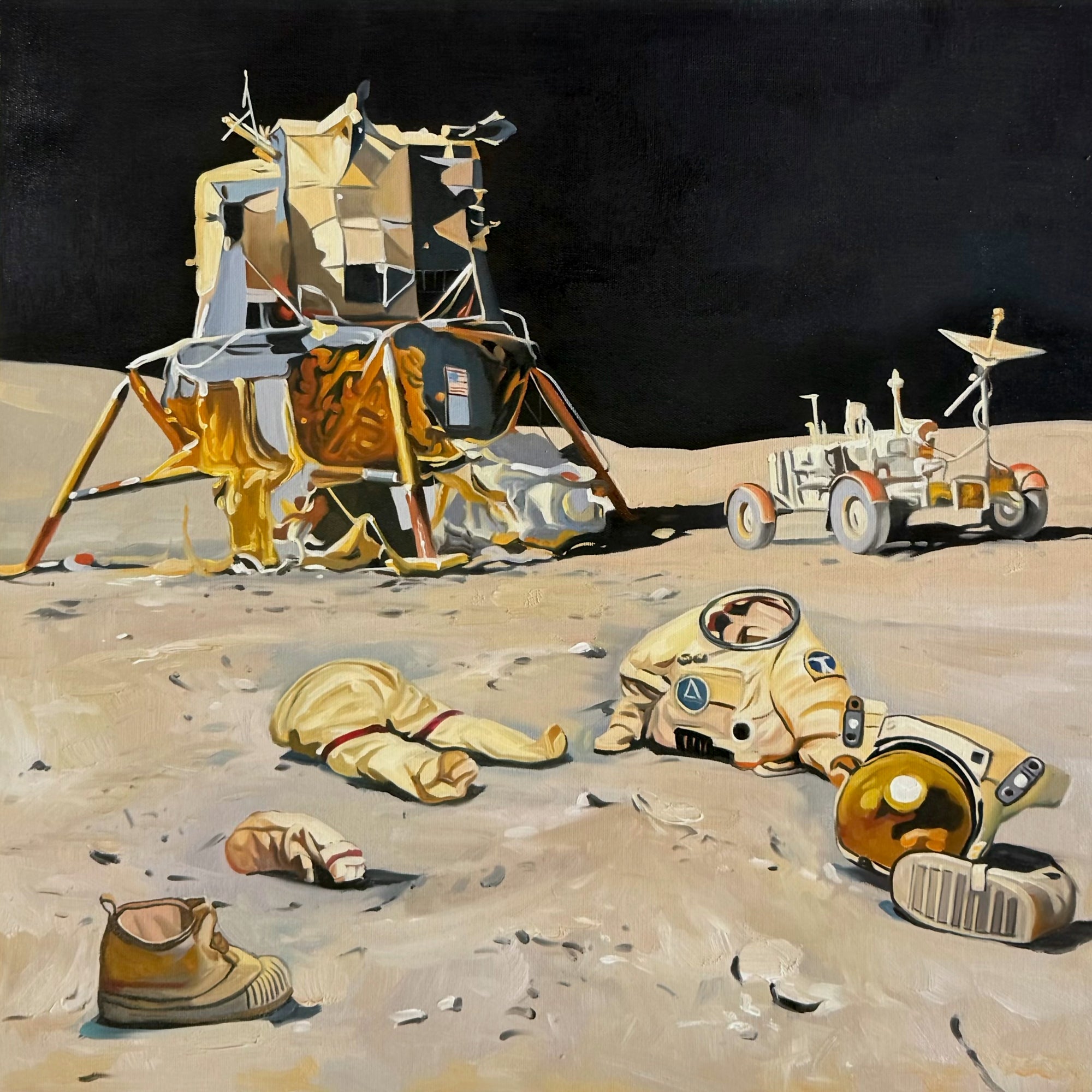 Striptease on the Moon